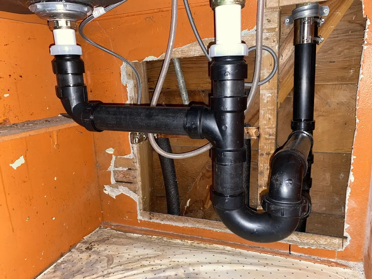 Professional Plumbing Inspection equipment and tools on the job in Yarmouth